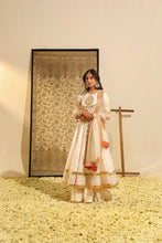 Load image into Gallery viewer, Ankle length anarkali with skirt and Dupatta
