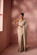 Load image into Gallery viewer, BLUSH PINK NET SAREE SET
