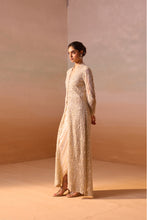 Load image into Gallery viewer, IVORY NET JACKET SKIRT SET
