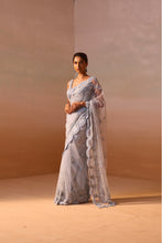 Load image into Gallery viewer, POWDER BLUE SAREE
