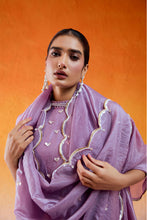 Load image into Gallery viewer, Lavender Embroidered Sharara Set
