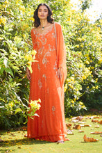 Load image into Gallery viewer, &quot;Russet Rose&quot; Chiffon Kalidar Set
