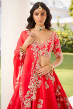 Load image into Gallery viewer, &quot;Eden&quot; Silk Lehenga Set
