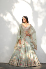 Load image into Gallery viewer, &quot;Rachel&quot; Raw Silk Lehenga Set
