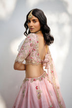 Load image into Gallery viewer, &quot;Eidel&quot; Raw Silk Lehenga
