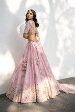 Load image into Gallery viewer, &quot;Eidel&quot; Raw Silk Lehenga
