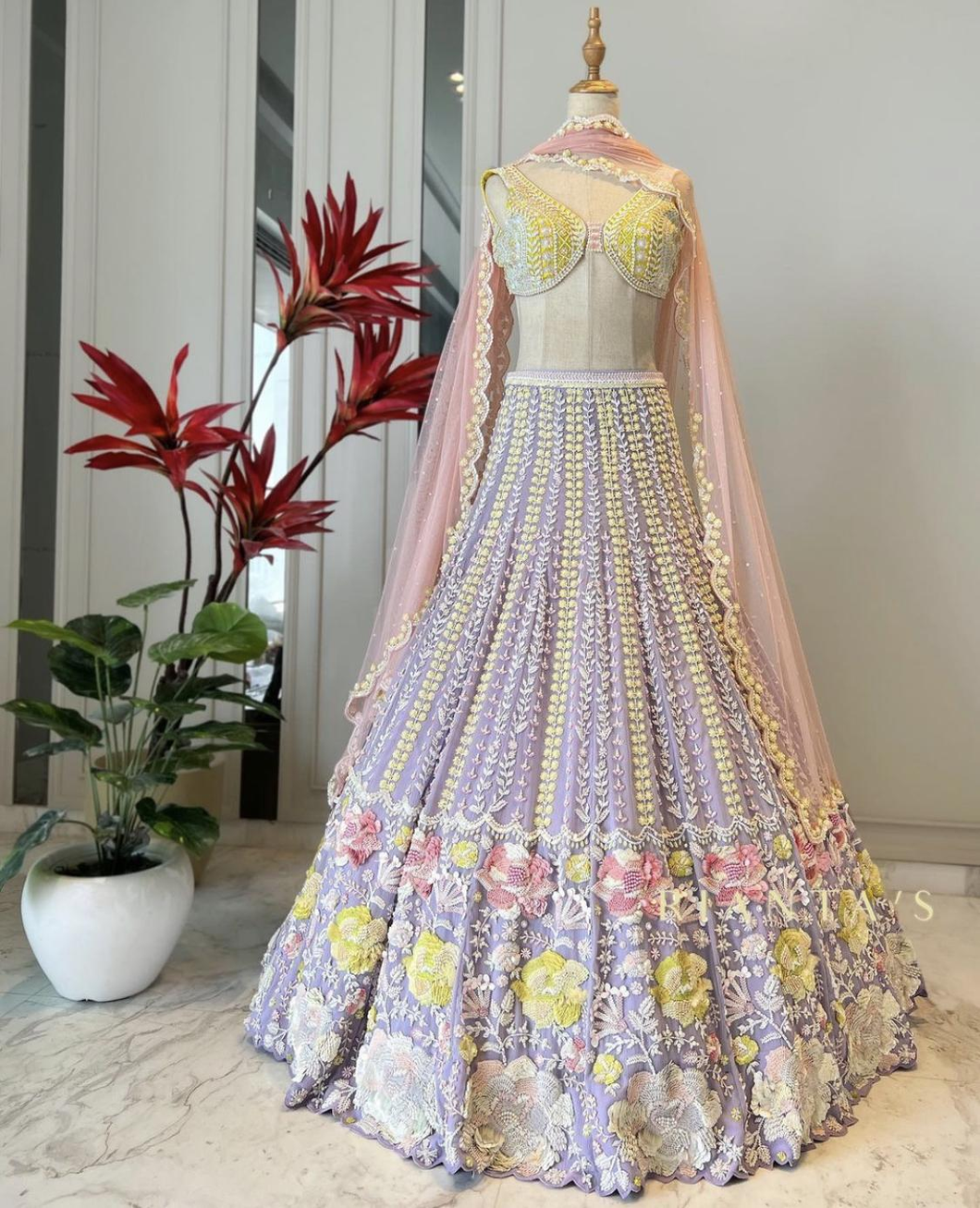 Daisy lehenga set