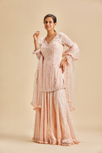 Load image into Gallery viewer, BABY PINK SHARARA SET
