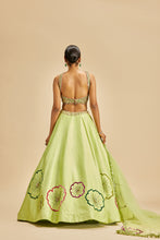 Load image into Gallery viewer, LIME GREEN LEHENGA SET
