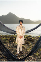 Load image into Gallery viewer, Ivory Pearl Sherwani
