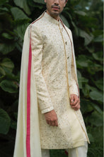 Load image into Gallery viewer, Butter Yellow Sherwani
