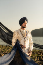 Load image into Gallery viewer, Ivory Pearl Sherwani
