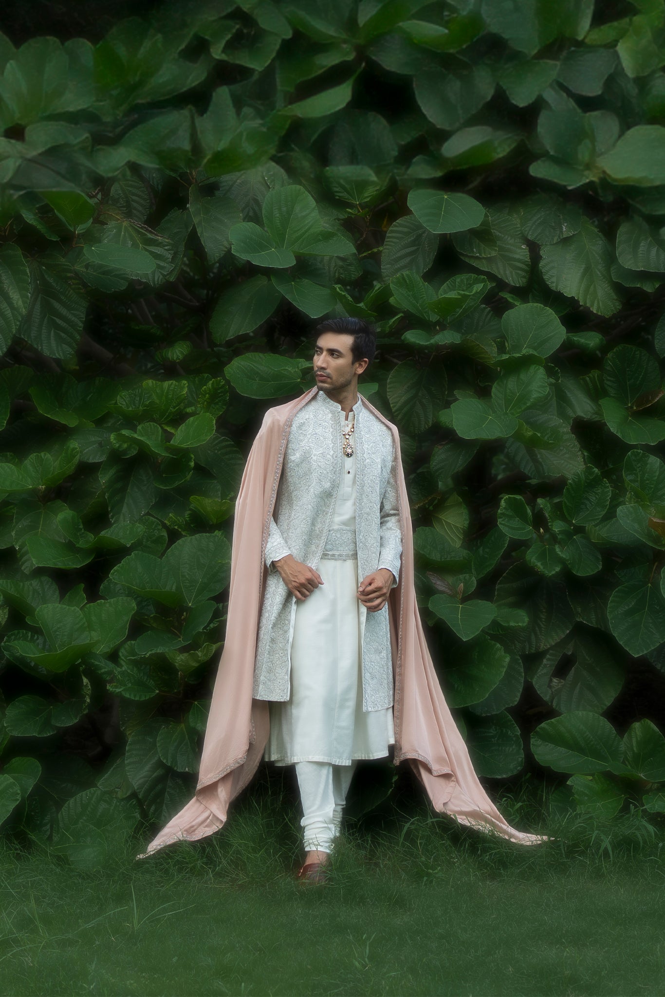 Ivory Whisper Sherwani Set
