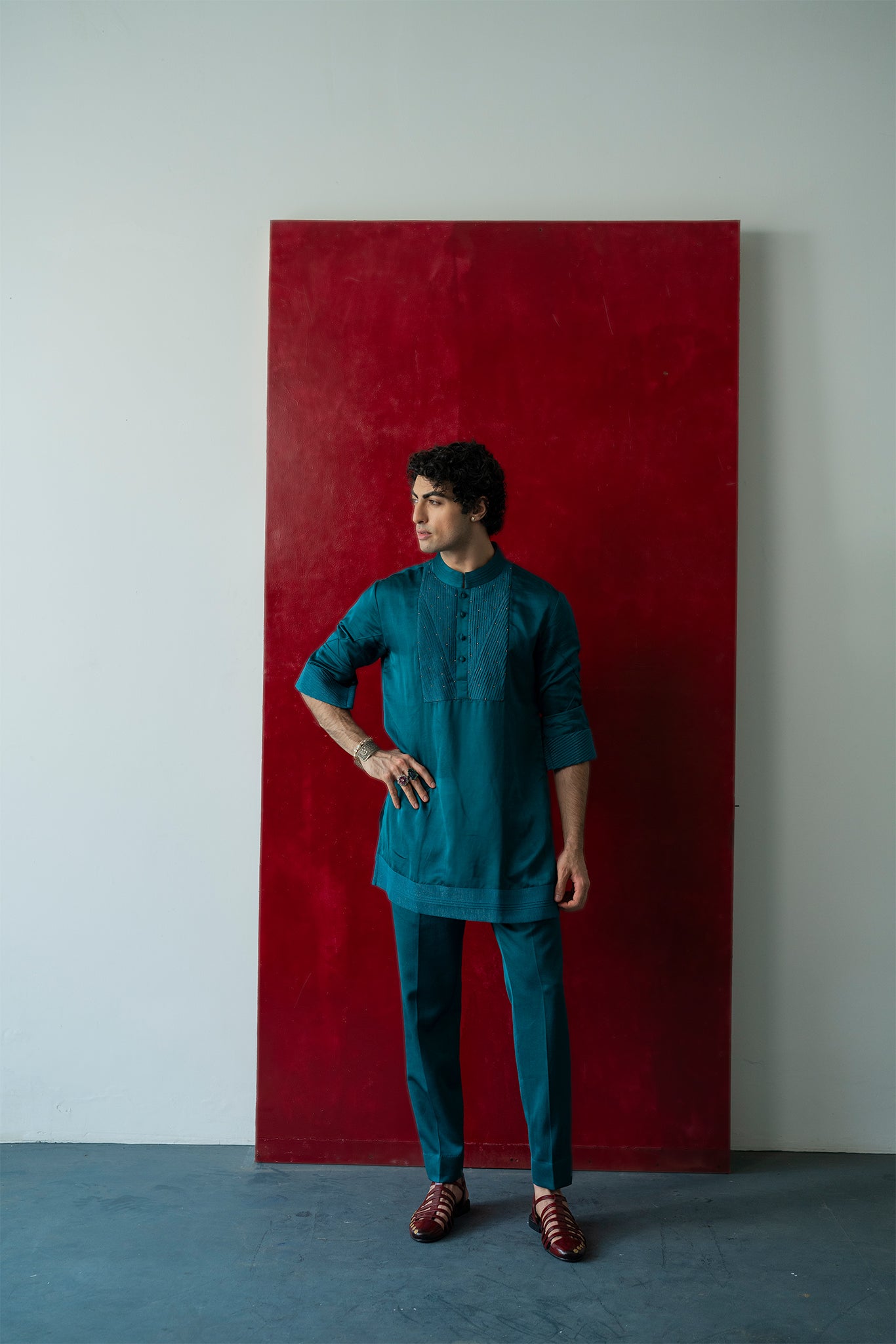 Jade Tamarisk Kurta Set