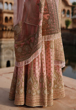 Load image into Gallery viewer, Tasnim - Pink Kurta Set with Sharara &amp; Dupatta
