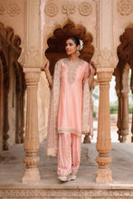 Load image into Gallery viewer, Maham - Pink Anarkali Set with Salwar &amp; Dupatta
