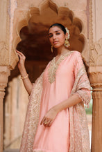 Load image into Gallery viewer, Maham - Pink Anarkali Set with Salwar &amp; Dupatta
