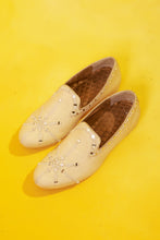 Load image into Gallery viewer, Natural Tone Mirror Embroidered Loafer
