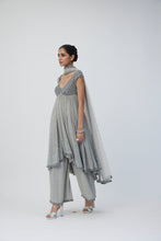 Load image into Gallery viewer, Crystal Grey Kurta Set
