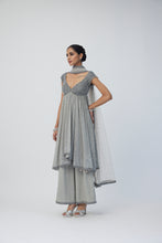 Load image into Gallery viewer, Crystal Grey Kurta Set
