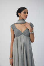 Load image into Gallery viewer, Crystal Grey Kurta Set
