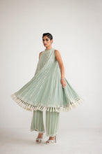 Load image into Gallery viewer, Powder Mint Green Chandelier Drop Kurta Set
