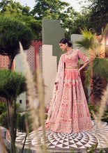 Load image into Gallery viewer, Coral velvet heavily embellished lehenga
