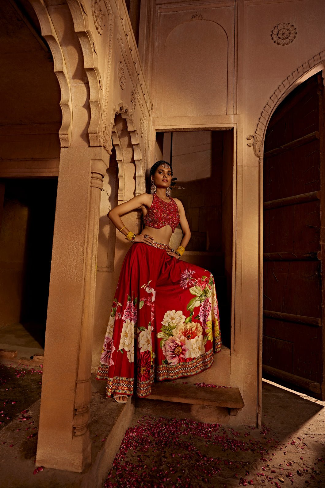 GULSHAAD SHARARA SET