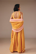 Load image into Gallery viewer, YELLOW KURTA PANT SET
