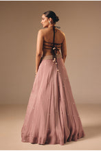 Load image into Gallery viewer, WINE LEHENGA SET
