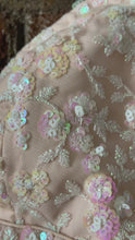 Load and play video in Gallery viewer, Peach sequin work Lehenga set
