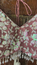 Load and play video in Gallery viewer, Rose Taupe Lehenga set
