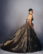 Load image into Gallery viewer, Sidney Metallic organza gown
