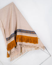 Load image into Gallery viewer, Beige Pashmina shawl
