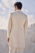 Load image into Gallery viewer, Cream Dori Sherwani Set
