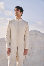 Load image into Gallery viewer, Cream Dori Sherwani Set
