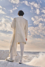Load image into Gallery viewer, Cream Dori Sherwani Set
