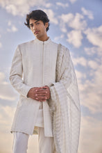 Load image into Gallery viewer, Cream Dori Sherwani Set
