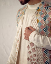 Load image into Gallery viewer, Ivory Ombre Kurta set
