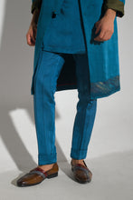 Load image into Gallery viewer, Teal Blue Shacket Set
