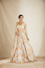 Load image into Gallery viewer, O/W FLORAL LEHENGA SET
