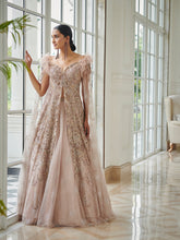 Load image into Gallery viewer, Silver Bridal  Lehenga Set
