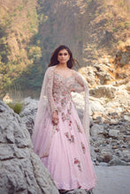 Load image into Gallery viewer, Pink Chikankari Kalidar Set
