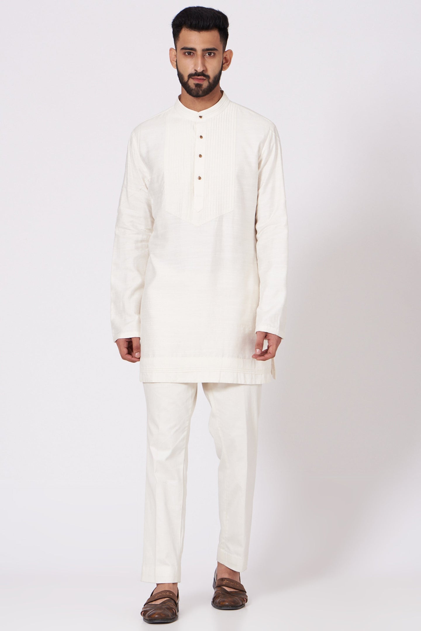 Ivory Short Kurta