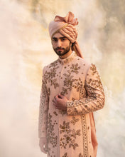 Load image into Gallery viewer, Champagne 3D 
element sherwani
