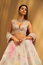 Load image into Gallery viewer, Pastel Floral Lehenga Set

