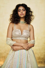 Load image into Gallery viewer, Pastel Multi-Colored Lehenga Set
