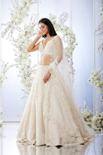 Load image into Gallery viewer, Ivory Pearl Lehenga Set
