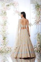 Load image into Gallery viewer, Multi-coloured Sequin Lehenga Set
