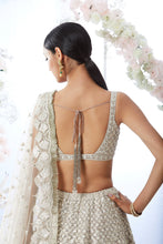 Load image into Gallery viewer, Dusty Lavender Seashell Lehenga Set
